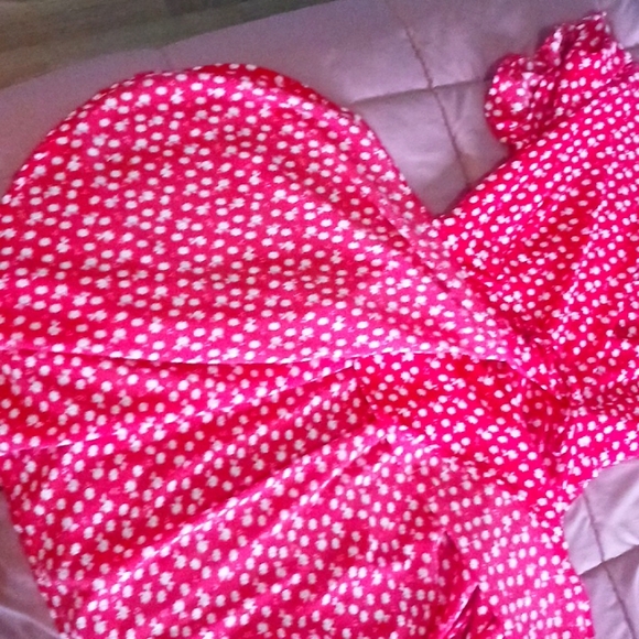 Summer dress faux wrap - Picture 3 of 3